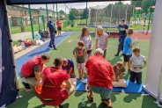 WOPR prowadzący szkolenie podczas Siemianowickich Sportowych Sobót z AZS UŚ Katowice