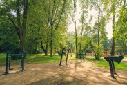 Nowa siłownia w Parku Pszczelnik.