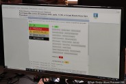 Ekran z wynikami jednego z głosowań w czasie XLIII sesji Rady Miasta