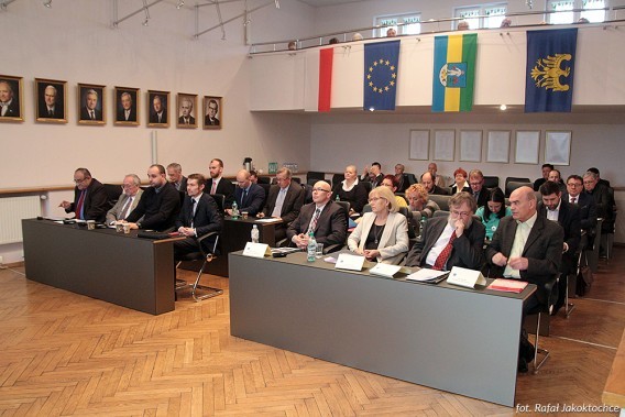 Radni podczas sesji