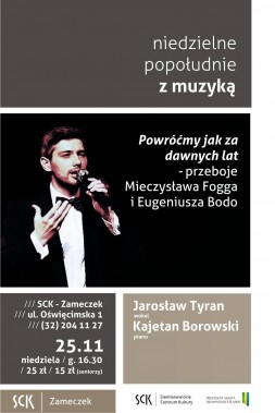 Niedzielne popołudnie z muzyką - plakat