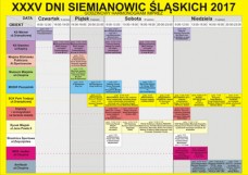 HARMONOGRAM XXXV Dni Siemianowic Śląskich