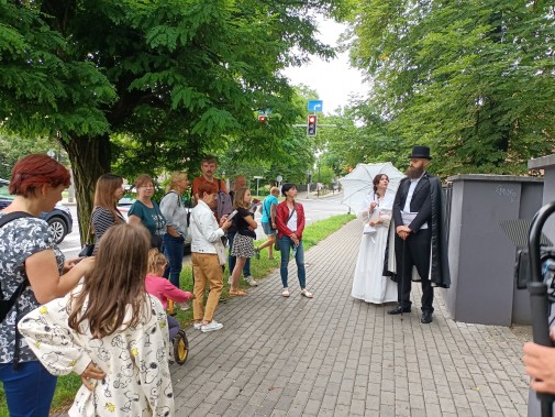 Spacer z Laurą i Hugo