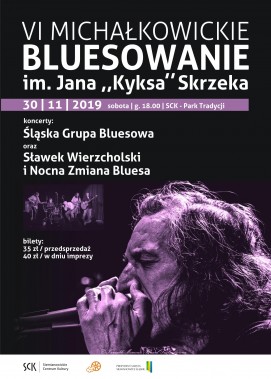 Michałkowickie Bluesowanie - plakat