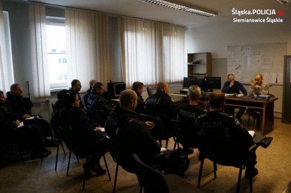 Siemianowiccy policjanci.