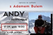 Spotkanie z Adamem Bulem - plakat