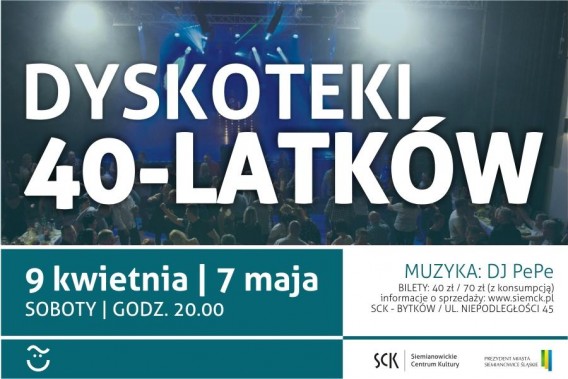 Dyskoteki 40-latków - plakat