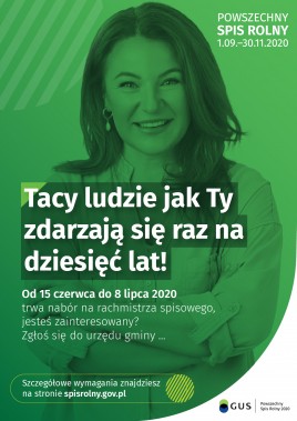 Plakat spisowy