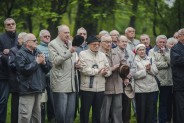 Odsłonięcie posągu św. Floriana na plantach przy kościele św. Antoniego.