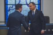 Fotorelacja z wizyty Prezydenta RP Andrzeja Dudy w Siemianowicach Śląskich.