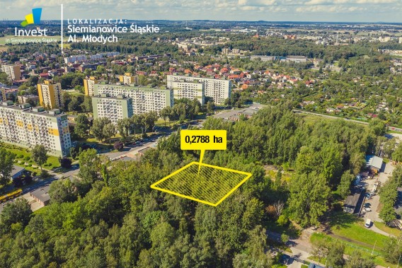 działka przeznaczona do sprzedaży przy al. Młodych