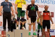 Leszek Winiarski na podium