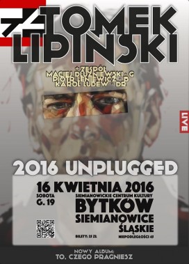 Tomek Lipiński akustycznie - plakat