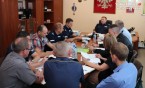 Narada w siemianowickiej komendzie dotycząca składowisk odpadów i ich zagrożeń pożarami