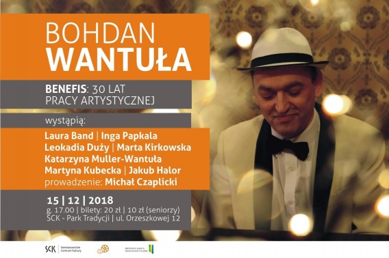 Benefis Bohdana Wantuły - plakat