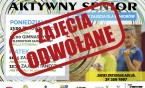 Zawieszone zajęcia dla seniorów