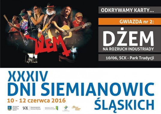 Dżem na rozruch Industriady - plakat
