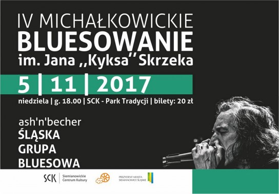 IV Michałkowickie Bluesowanie - plakat