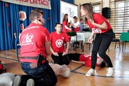 Dzień Transplantacji w II LO im. Jana Matejki w Siemianowicach Śląskich.