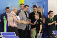 Uroczyste otwarcie wyremontowanego basenu sportowego w Zespole Szkół Sportowych w Siemianowicach…
