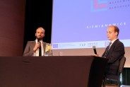 Marcin Janota, siemianowicki radny oraz Wojciech Gosek, koordynator projektu.