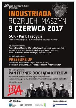 Industriada - Rozruch Maszyn - plakat