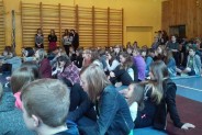 Uczniowie Gimnazjum Nr 2 w murach szkoły goszczą TEATR MORALITET z Krakowa