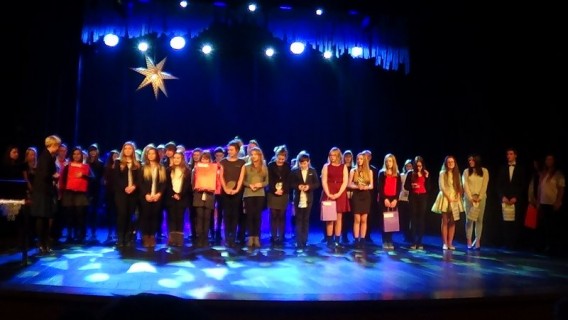 Występ zamykający koncert laureatów XI Regionalnego Konkursu Kolęd i Pastorałek