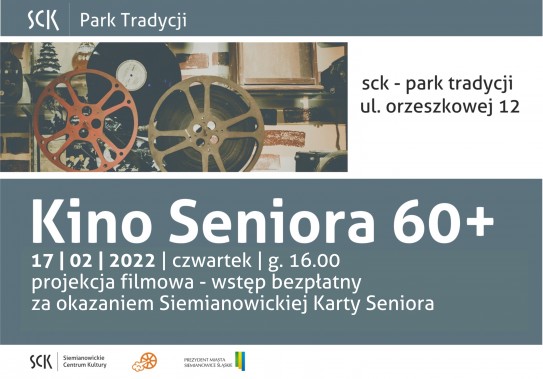 Plakat Kina Seniora 60+