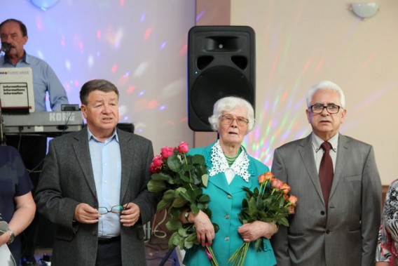 Pani Nina odebrała wiele gratulacji i życzeń.
