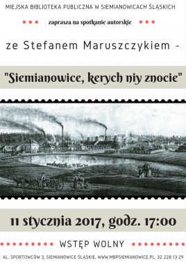 Spotkanie autorskie - plakat