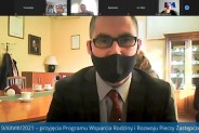 Dyrektor siemianowickiego MOPS-u Mateusz Kacy.