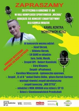 Plakat koncertu