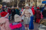 Na siemianowickim Rynku Miejskim pojawił się Święty Mikołaj.