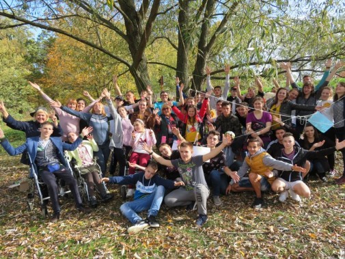 Młodzież z hufca w Krzyżowej