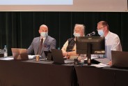 Radni: Grzegorz Mól, Barbara Patyk-Płuciennik oraz Adam Cebula, Przewodniczący Rady Miasta…