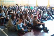 Uczniowie Gimnazjum Nr 2 w murach szkoły goszczą TEATR MORALITET z Krakowa