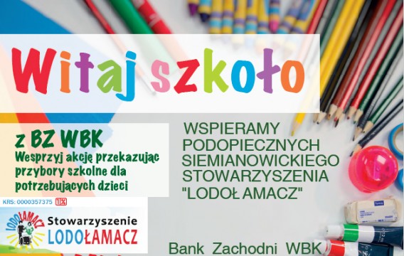 Plakat reklamujący akcję
