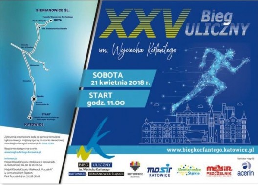 Plakat - XXV Bieg Korfantego