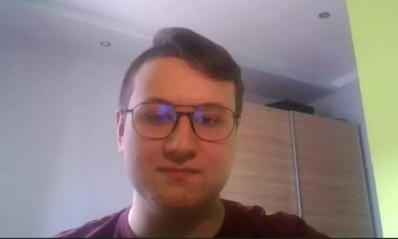 Uczeń Szkoły Podstawowej nr 13 - Kacper Kinel.