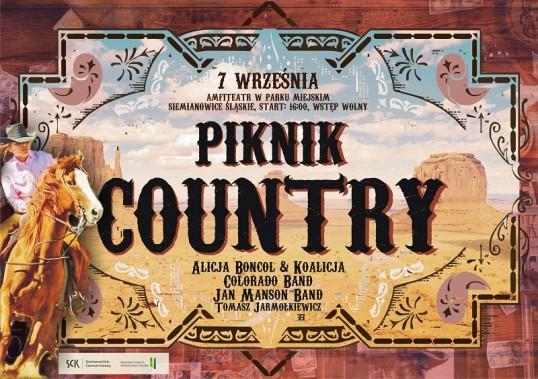 Piknik Country - plakat