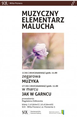 Muzyczny Elementarz Malucha - plakat