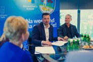 Podpisanie listu intencyjnego gwarantującego współpracę pomiędzy Siemianowicami Śląskimi, Szkołą…
