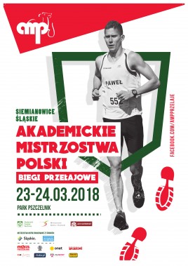 AMP w Biegach Przełajowych - plakat
