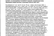 Skan treści Zarządzenia Nr 1808/2021 - strona 1
