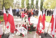 Siemianowickie obchody zakończenia II Wojny Światowej.