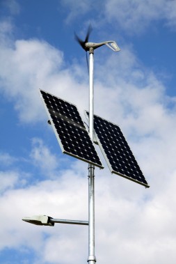 Ekologiczna lampa uliczna