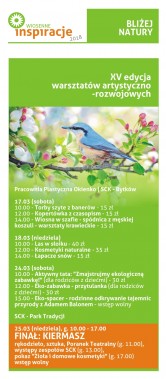 Wiosenne Inspiracje - plakat
