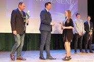 Rozdanie nagród i wyróżnień podczas Siemianowickiej Gali Sportu.
