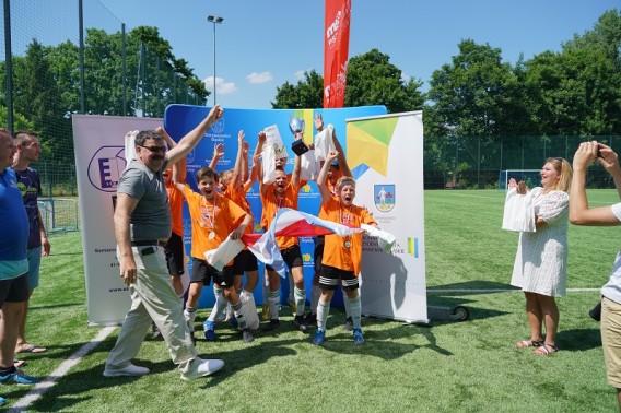 zawodnicy podczas turnieju SIEMIANOWICKIE MINI EURO 2021
